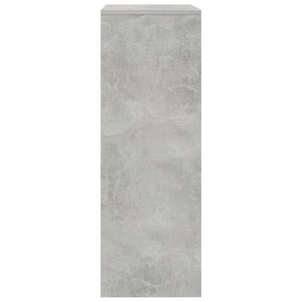 vidaXL Komoda, 6 szuflad, betonowa szarość, 50x34x96 cm