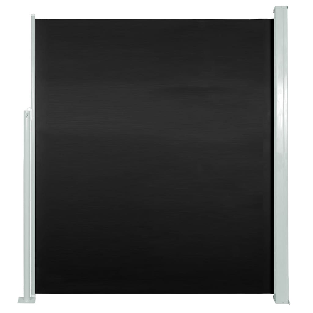 vidaXL Markiza boczna na taras, 160 x 300 cm, czarna