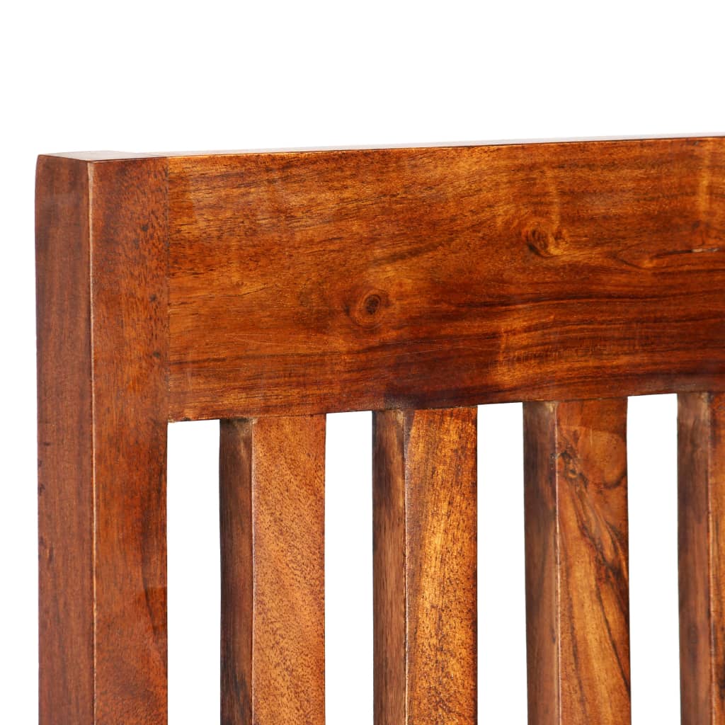 vidaXL Krzesła z litego drewna, stylizowane na sheesham, 6 szt.
