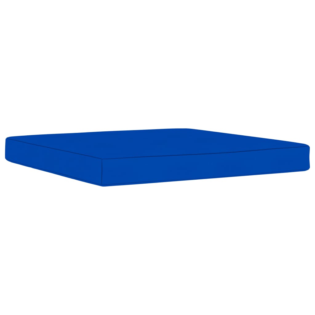 vidaXL 6-cz. zestaw wypoczynkowy do ogrodu z niebieskimi poduszkami
