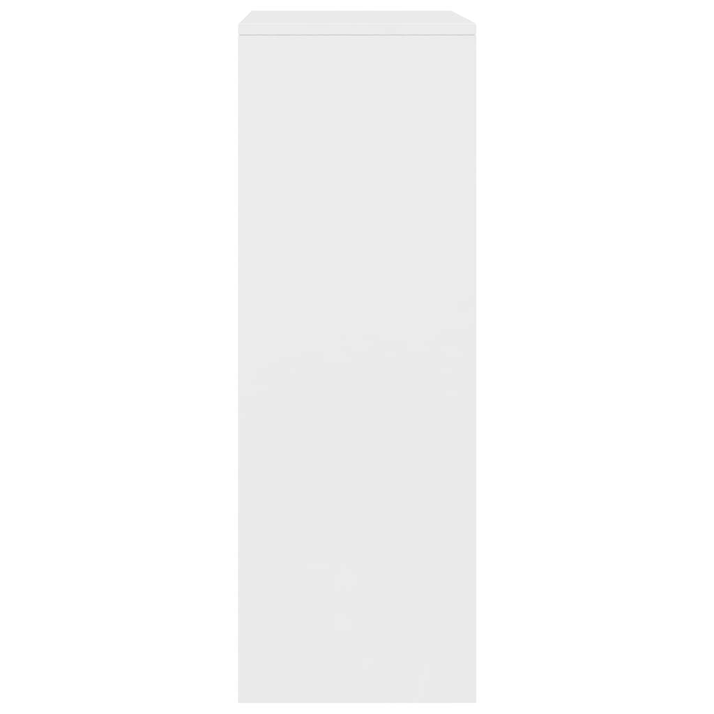vidaXL Komoda, 6 szuflad, biała, 50x34x96 cm, materiał drewnopochodny