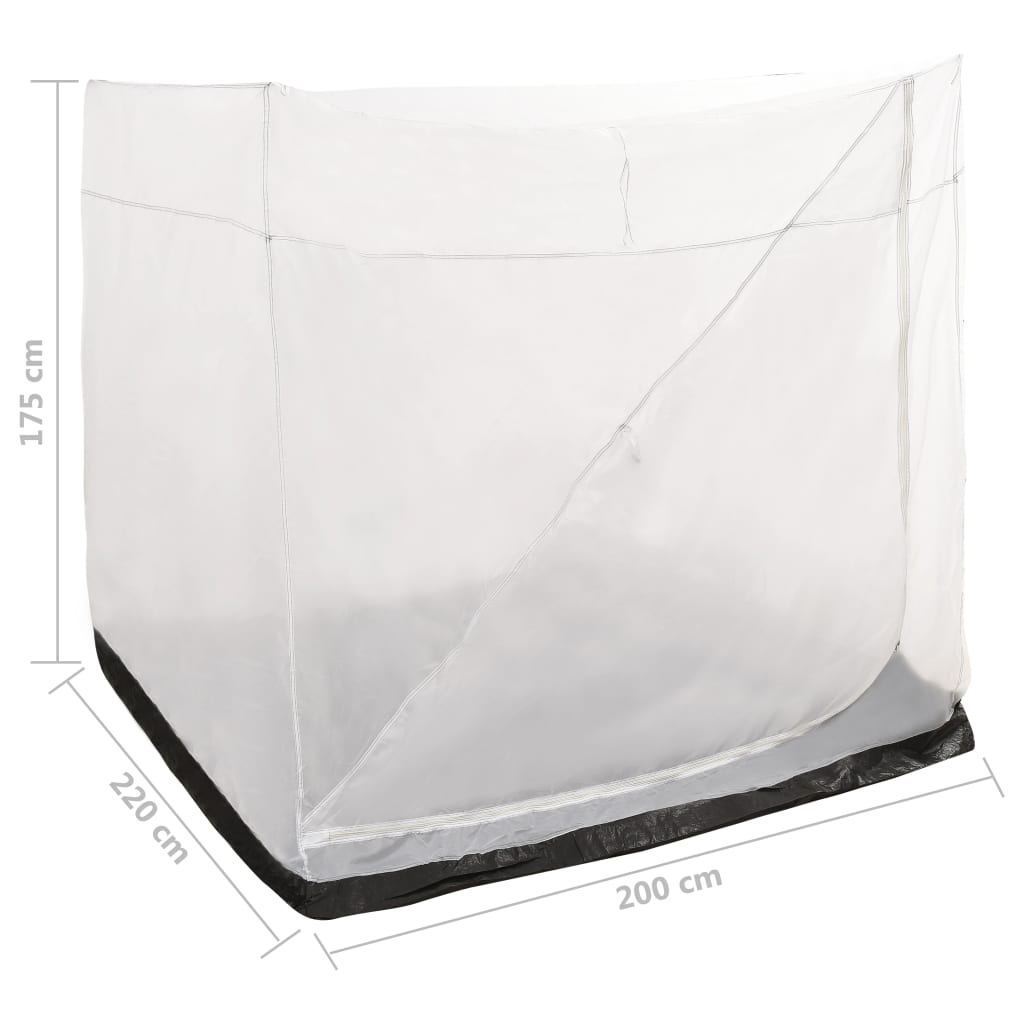 vidaXL Uniwersalny namiot wewnętrzny, szary, 200x220x175 cm