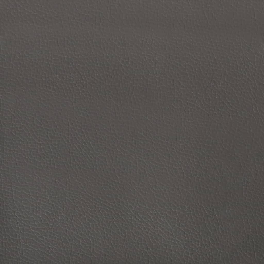 vidaXL Panele ścienne, 12 szt., szare, 30x15 cm, sztuczna skóra