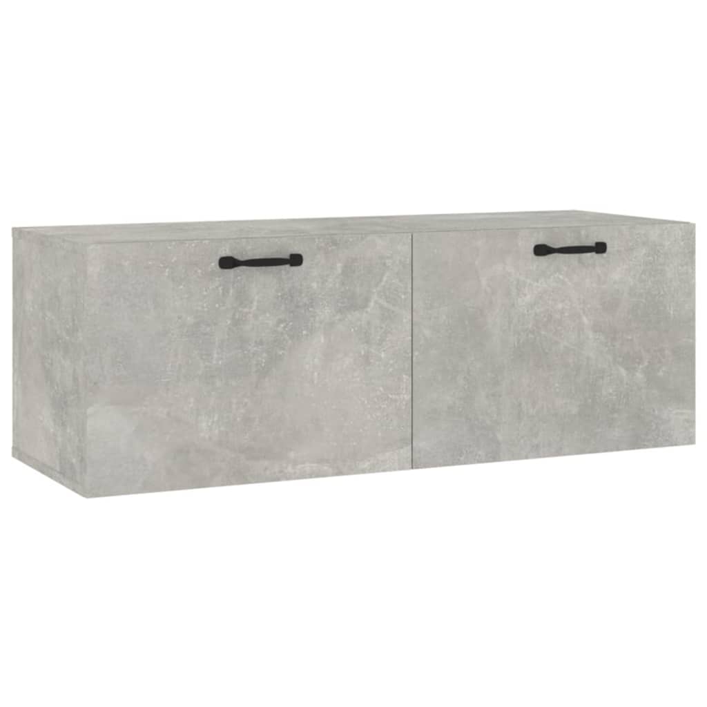 vidaXL Szafka wisząca, betonowa szarość, 100x36,5x35 cm