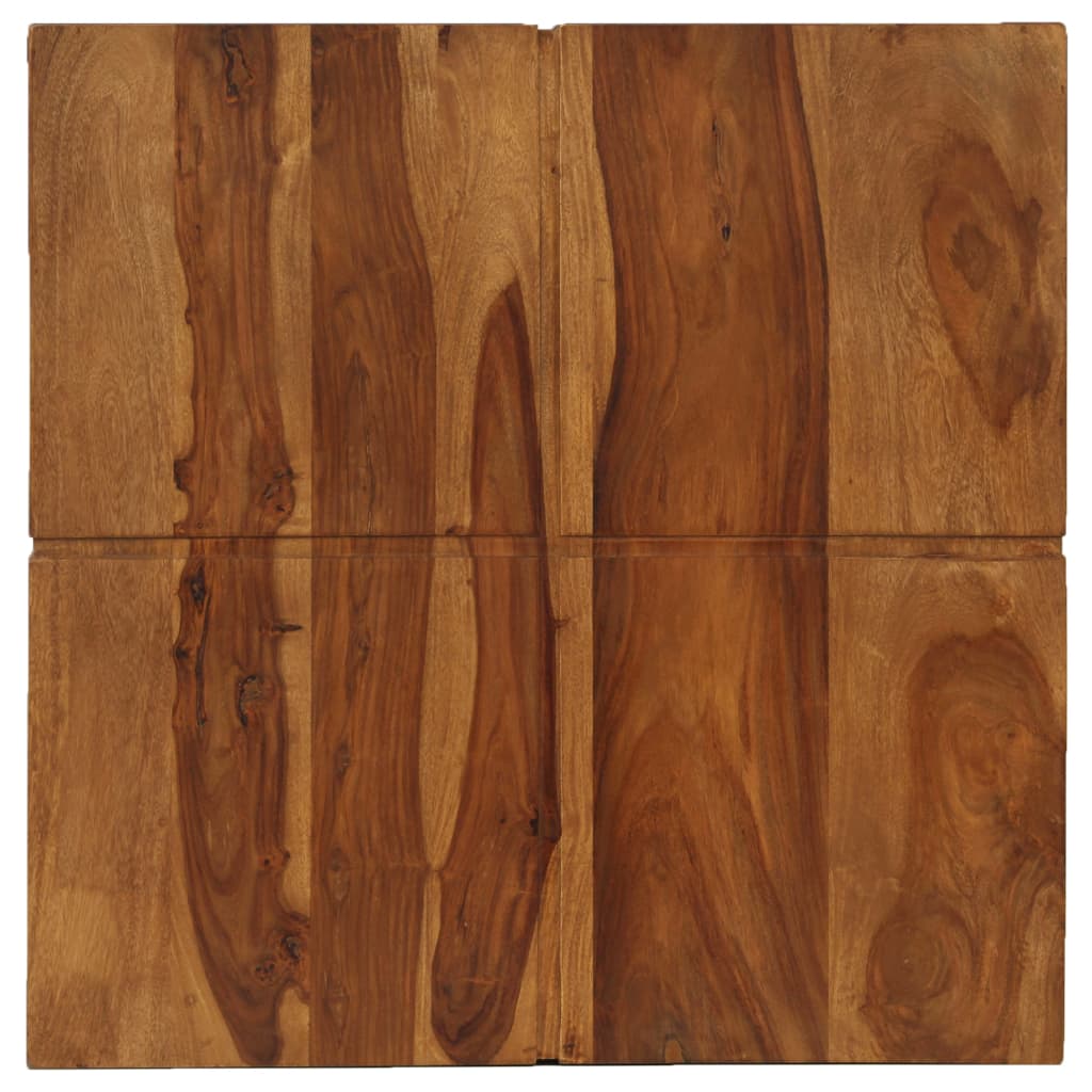 vidaXL Stolik kawowy, 80x80x30 cm, lite drewno akacjowe