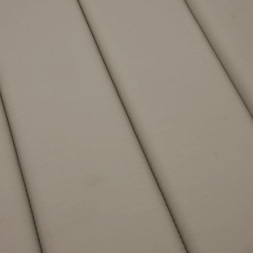 vidaXL Poduszka na leżak, taupe, 186x58x3 cm, tkanina Oxford