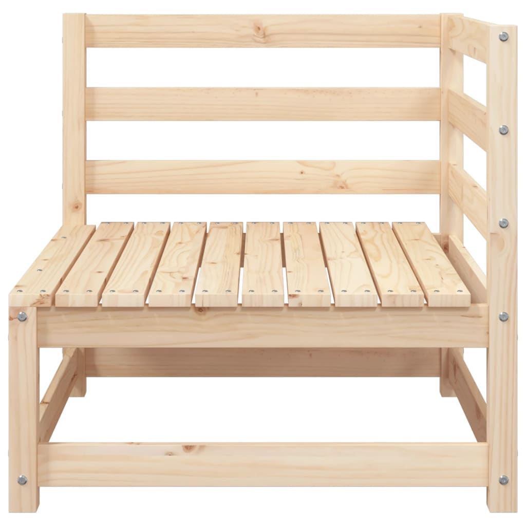 vidaXL Ogrodowa sofa narożna, 70x70x67 cm, lite drewno sosnowe