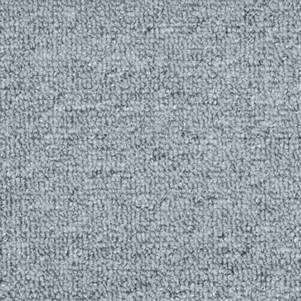 vidaXL Nakładki na schody, 15 szt., jasnoszaro- niebieskie, 65x24x4 cm