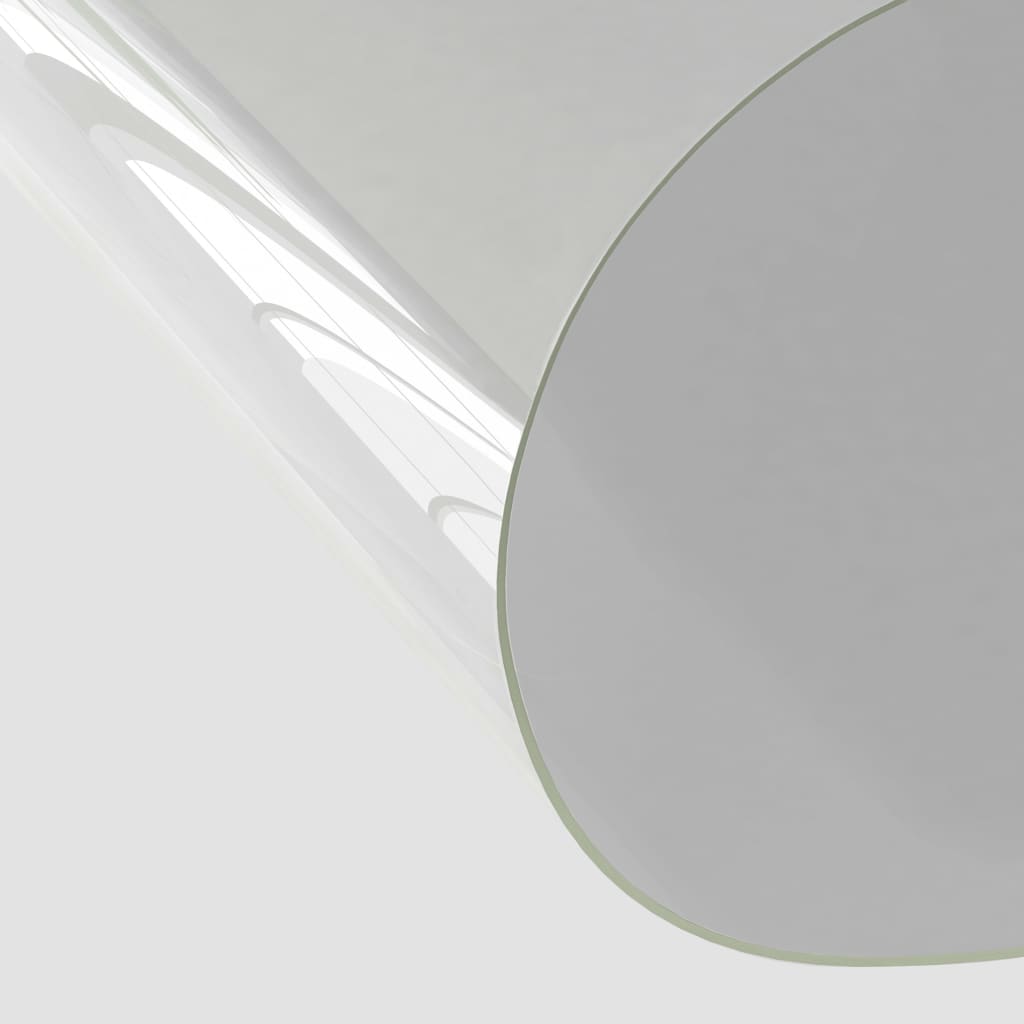 vidaXL Mata ochronna na stół, przezroczysta, 90x90 cm, 2 mm, PVC