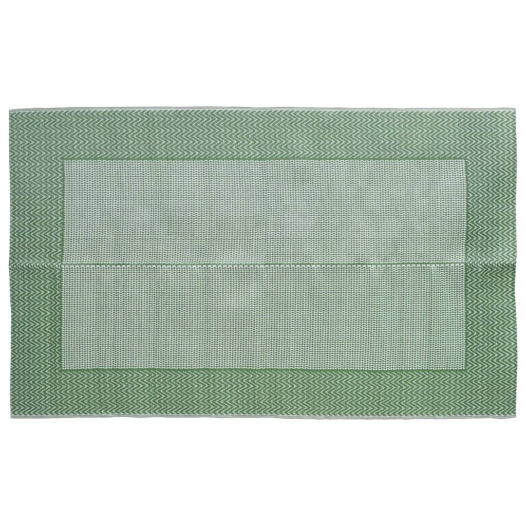 vidaXL Dywan zewnętrzny, zielony, 120x180 cm, PP