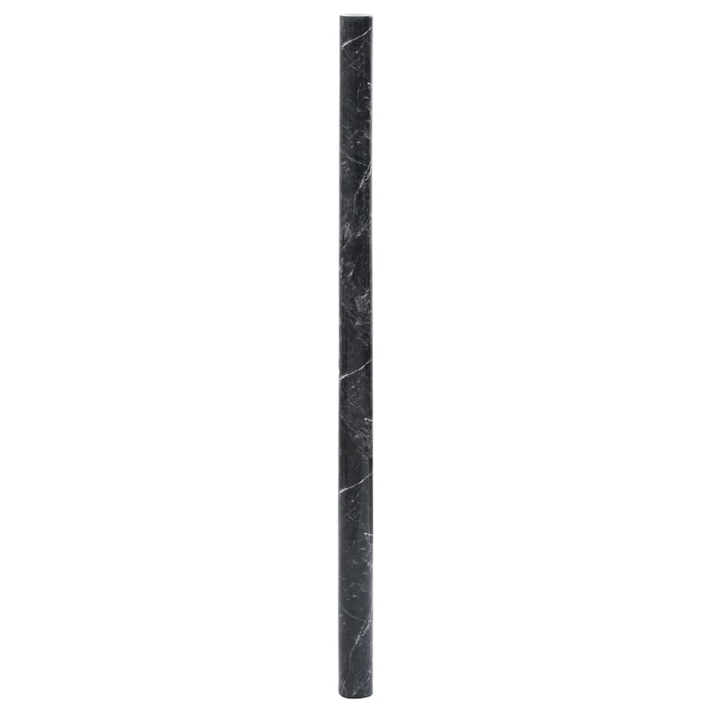 vidaXL Samoprzylepna okleina meblowa, marmurowa czerń, 90x500 cm, PVC