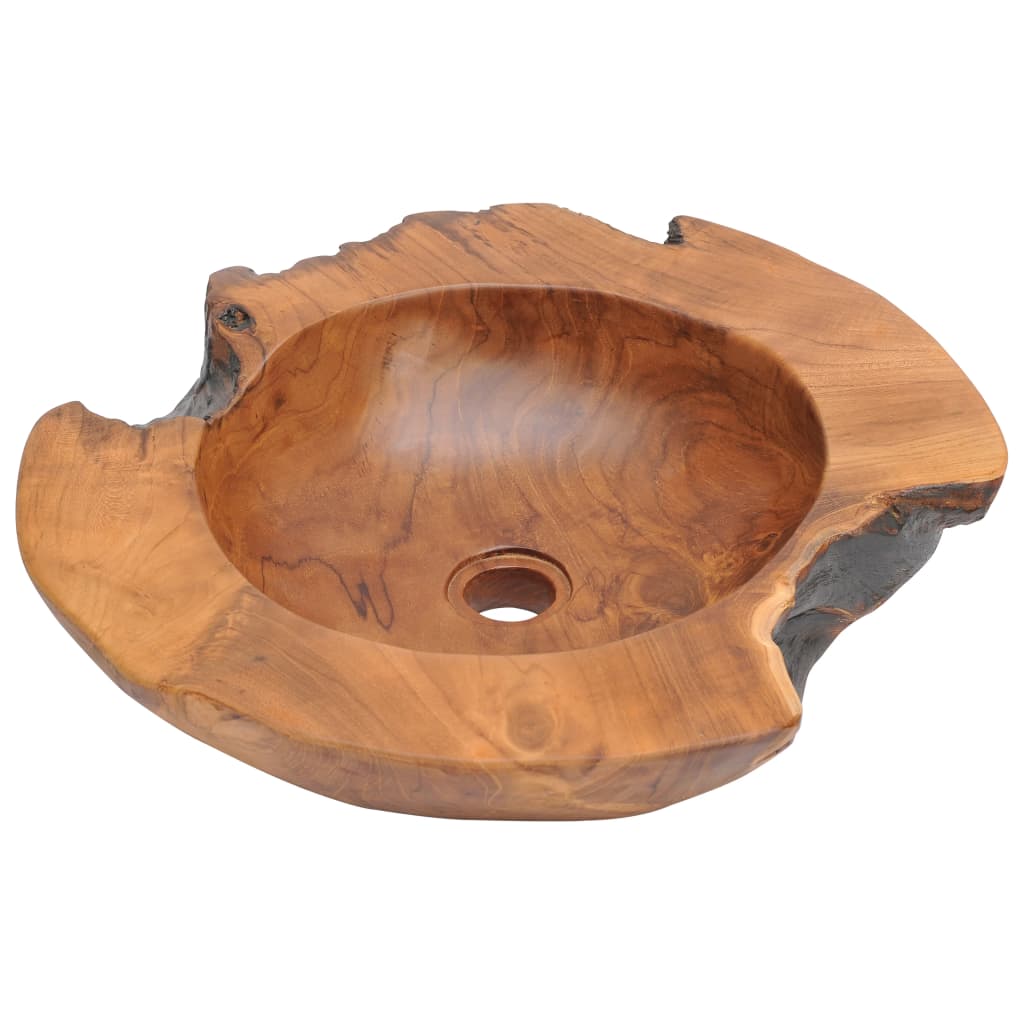 vidaXL Umywalka z drewna tekowego, 45 cm
