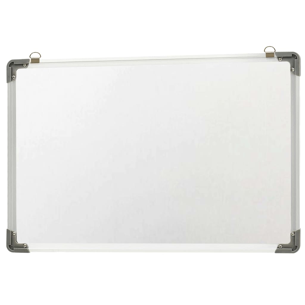 vidaXL Magnetyczna tablica suchościeralna, biała, 60x40 cm, stalowa