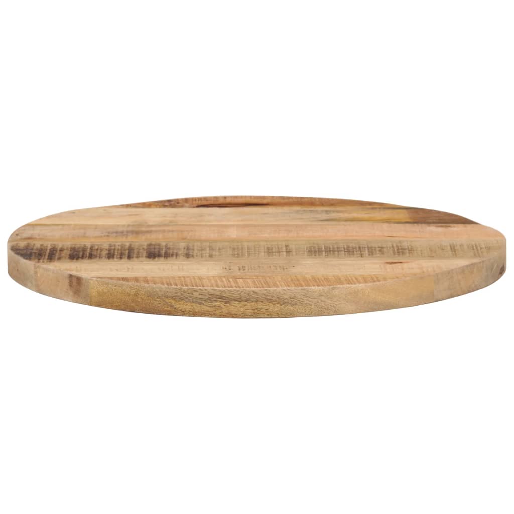 vidaXL Blat stołu, Ø 40x1,5 cm, okrągły, surowe drewno mango