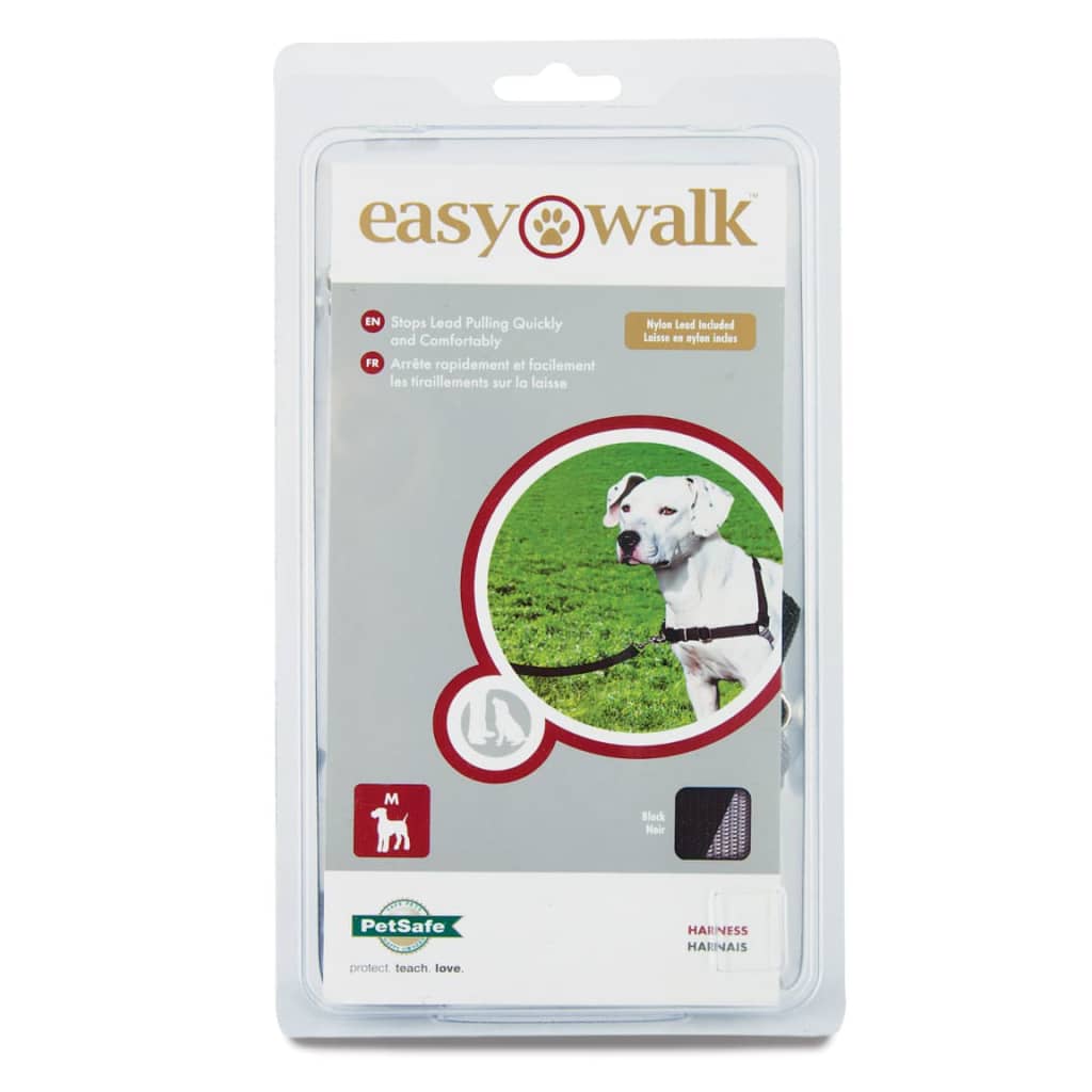PetSafe Uprząż dla psa Easy Walk, M, czarna