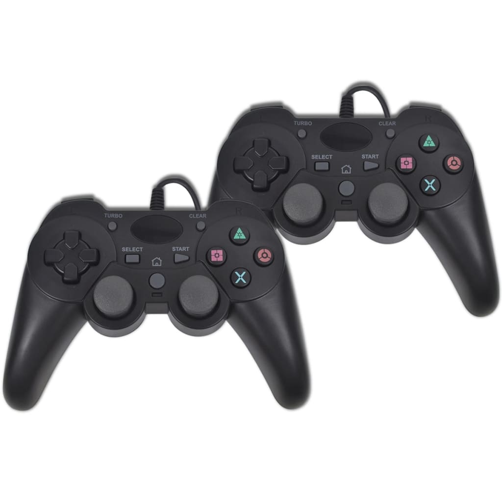 2 przewodowe kontrolery do gier PS3