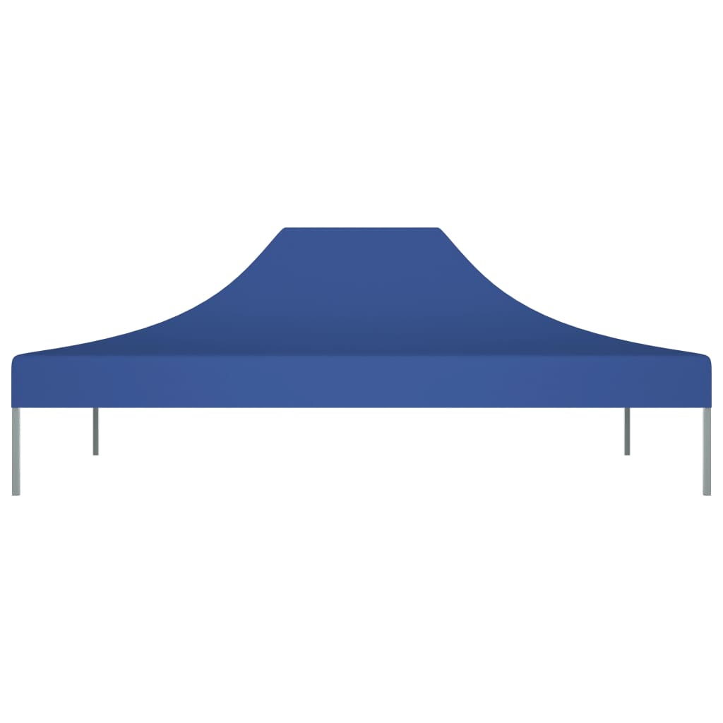 vidaXL Dach do namiotu imprezowego, 4,5 x 3 m, niebieski, 270 g/m²