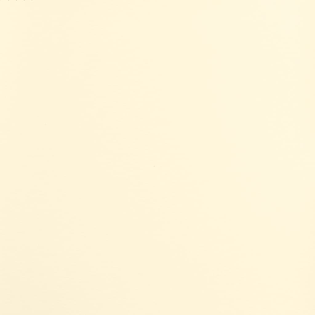 vidaXL Podnóżek, kolor kremowy, 78x56x32 cm, sztuczna skóra