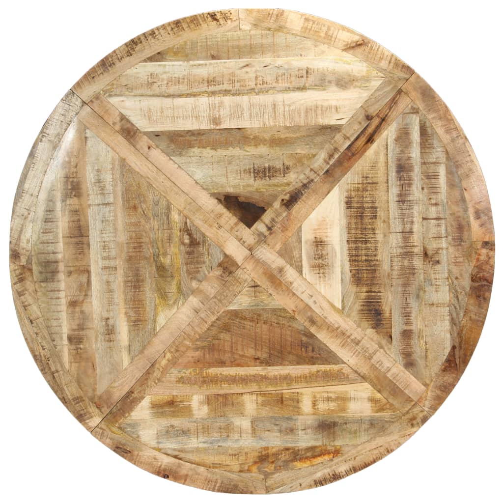 vidaXL Stół jadalniany, okrągły, 150 x 76 cm, lite drewno mango