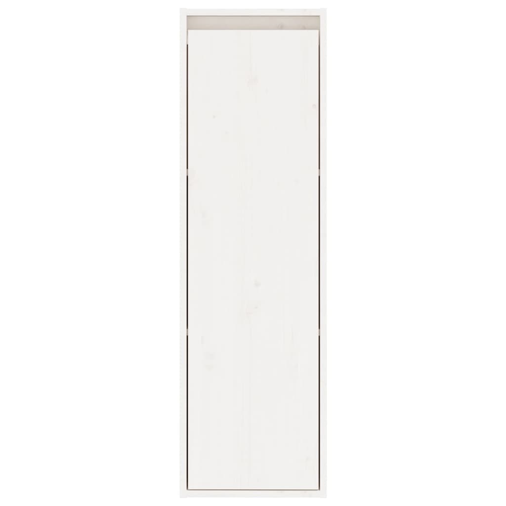 vidaXL Szafki ścienne, 2 szt., białe, 30x30x100 cm, drewno sosnowe