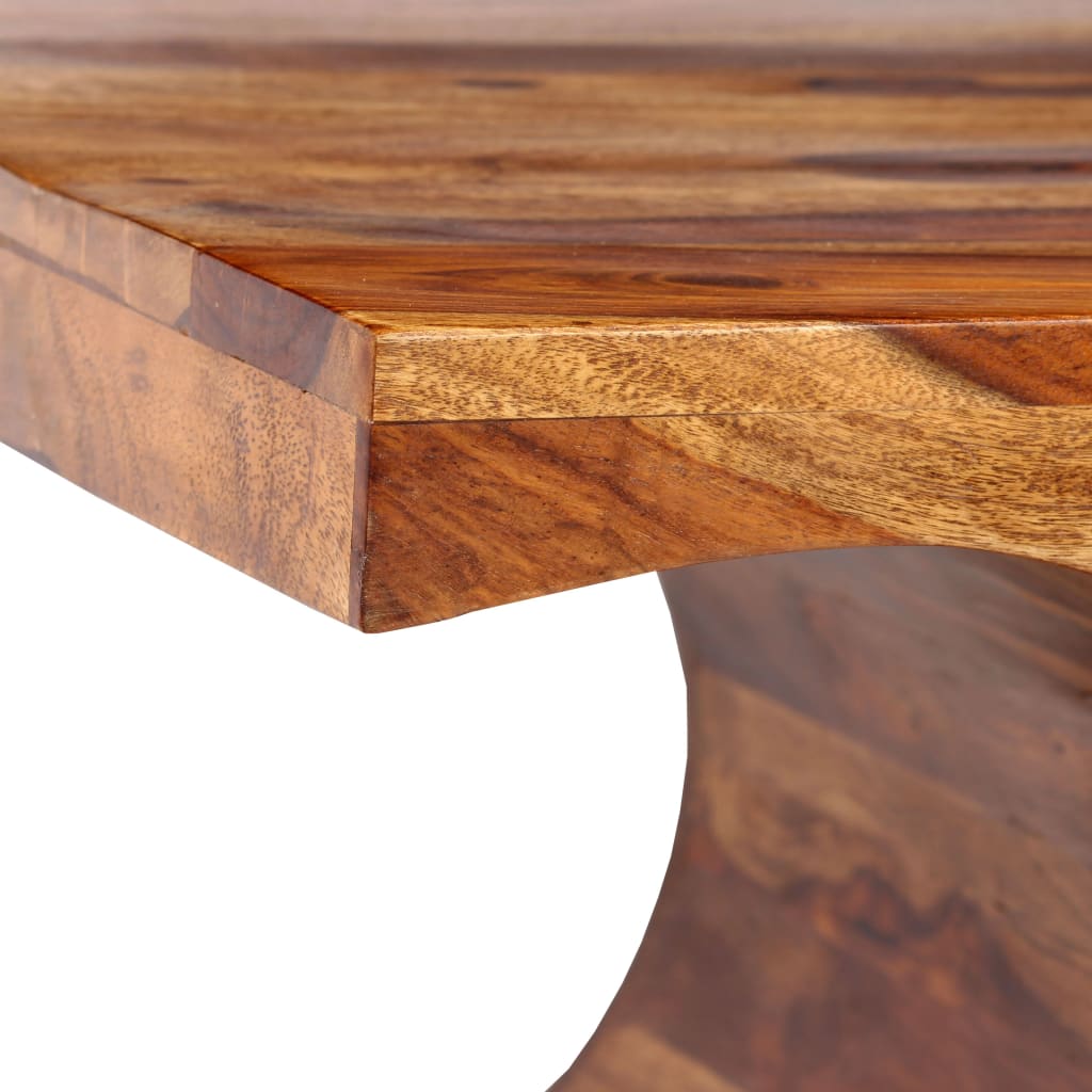 vidaXL Stolik kawowy z litego drewna sheesham, 90x50x35 cm