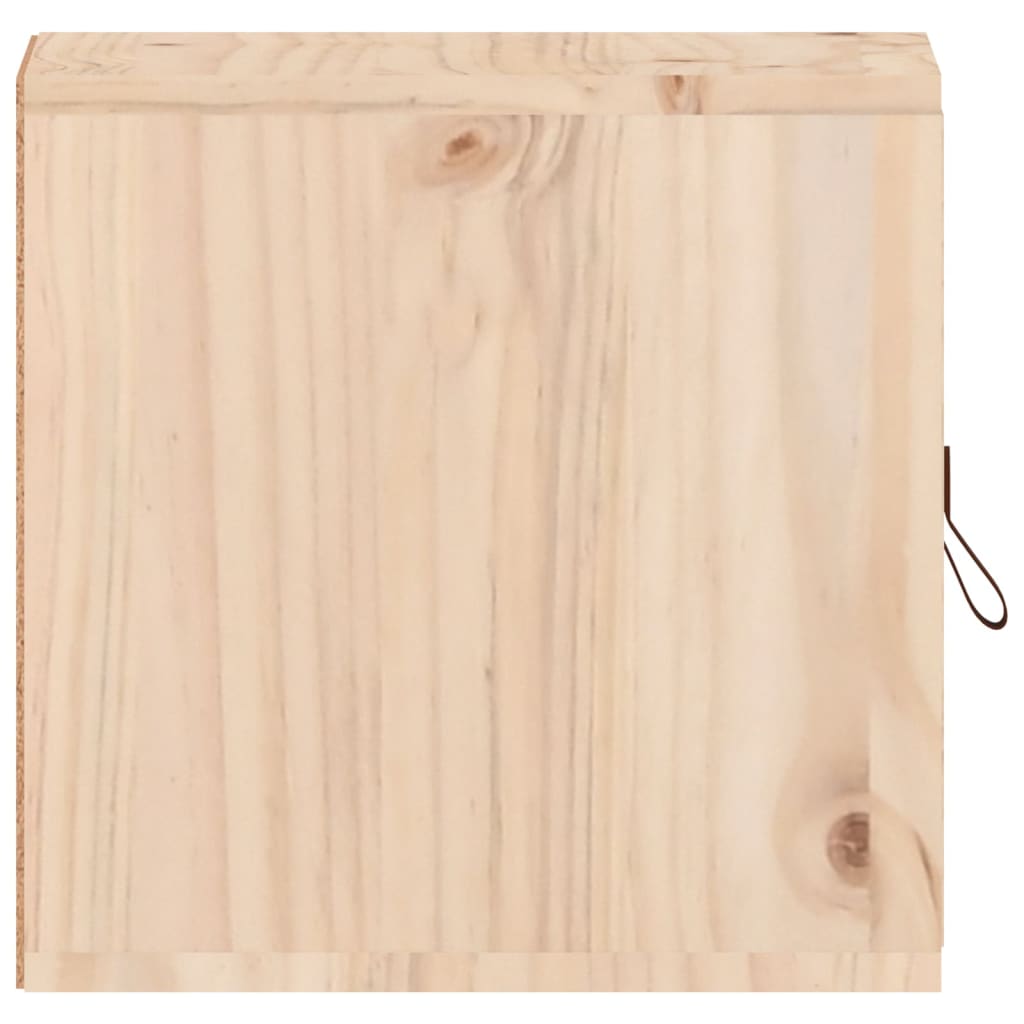 vidaXL Szafka ścienna, 31,5x30x30 cm, lite drewno sosnowe