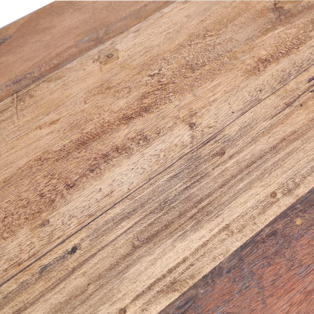 vidaXL Stół jadalniany, 120x60x80 cm, lite drewno z odzysku