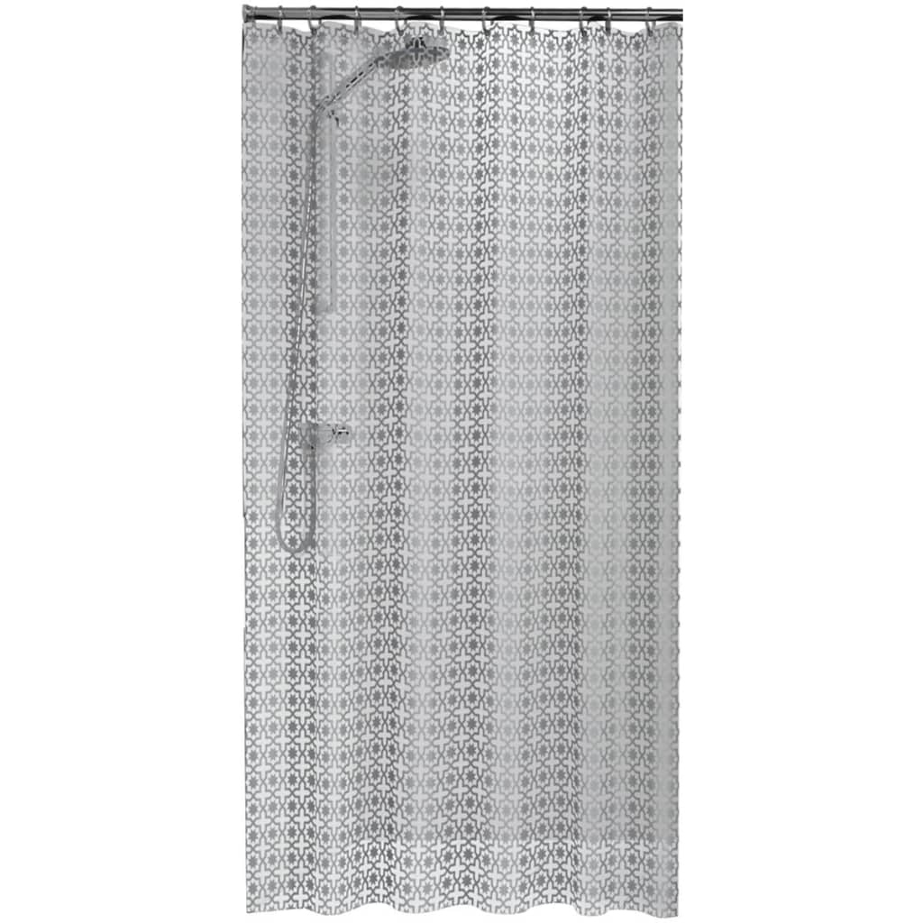Sealskin Zasłona prysznicowa Hammam, 180 cm, srebrna, 210861318