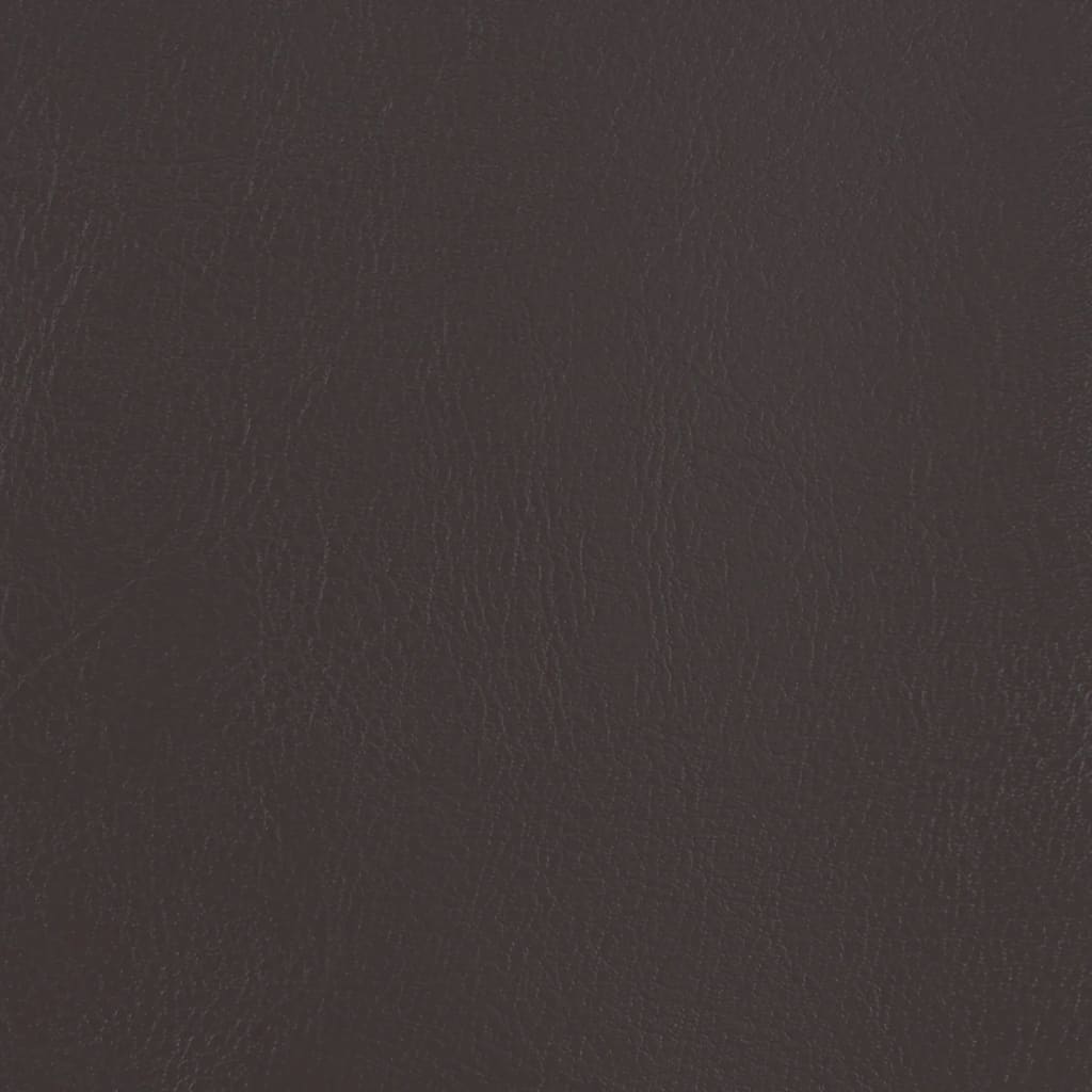 vidaXL Fotel klubowy z podnóżkiem, brązowy, obity sztuczną skórą