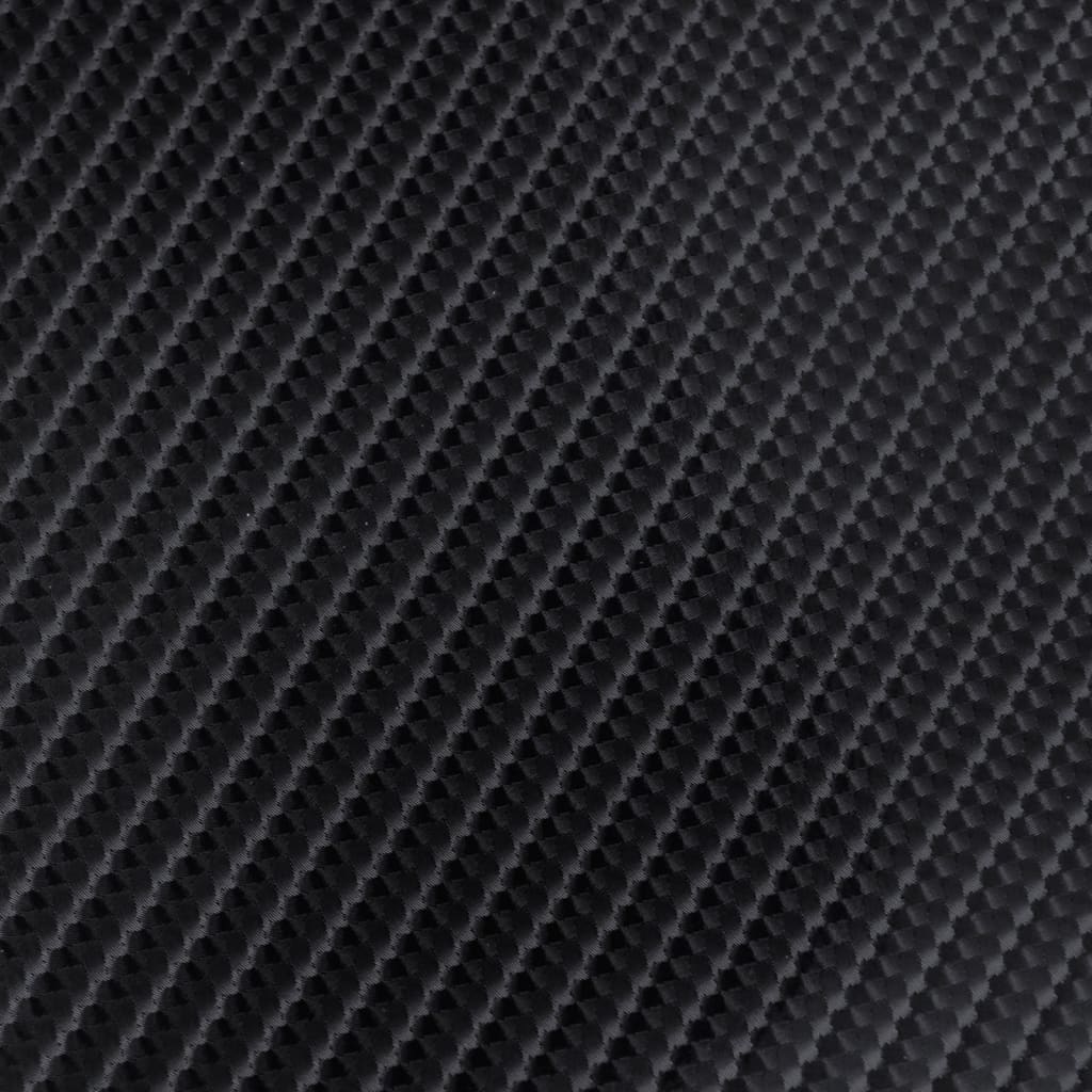 vidaXL Folia samochodowa 4D, czarna, 100x150 cm